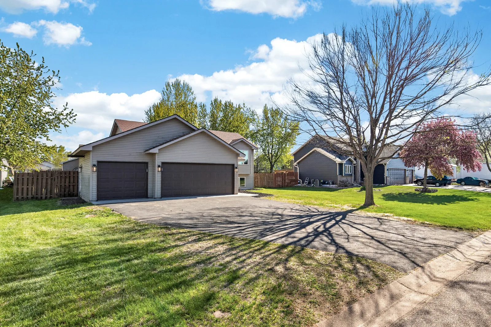 Roofing work by Due North on a Minnesota home