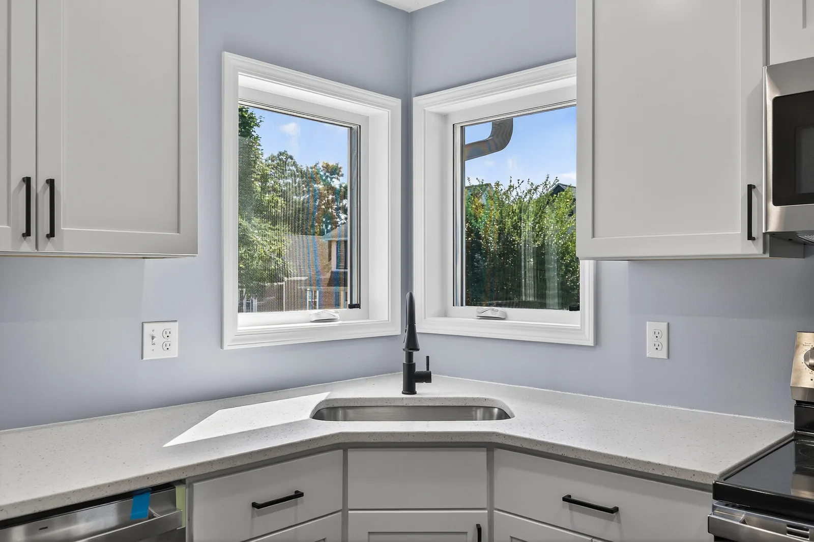Windows work by Due North on a Minnesota home