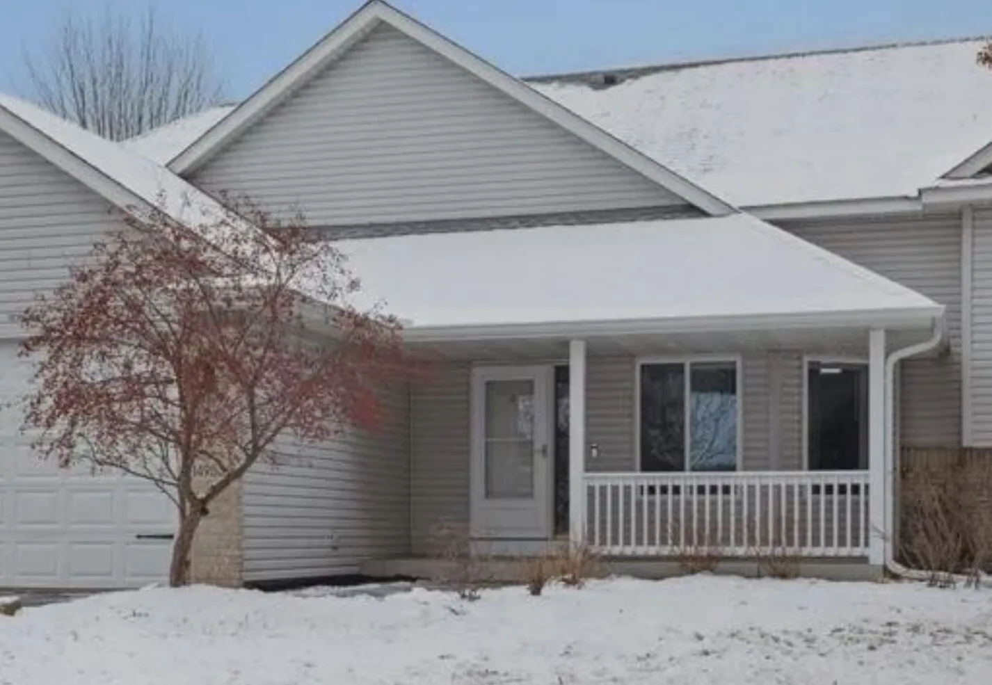 Windows on a Minnesota home