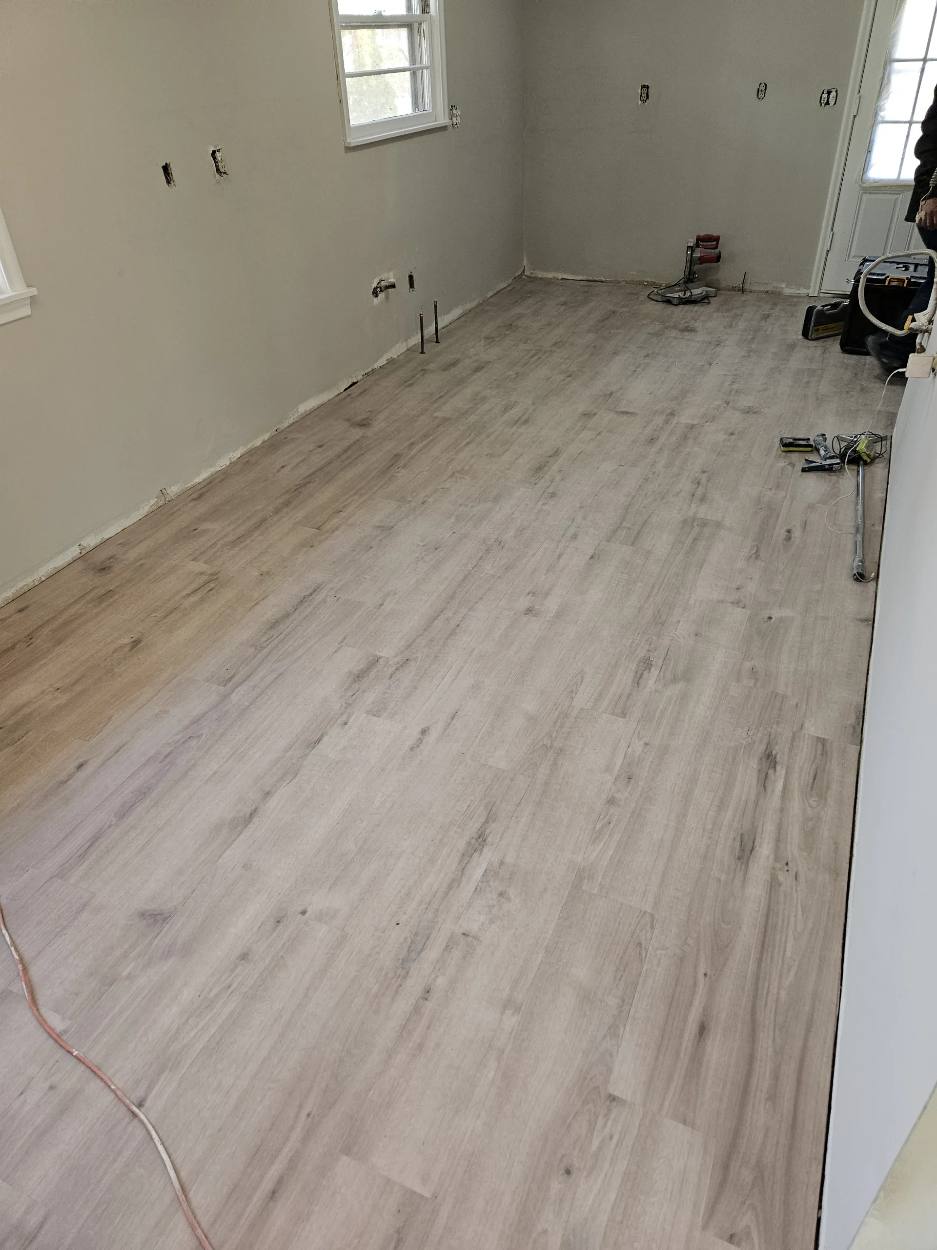 Luxury Vinyl Plank Flooring on a Minnesota home